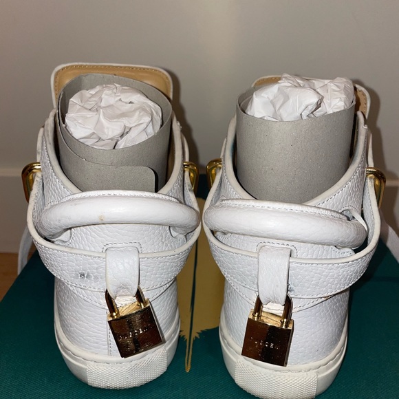 Buscemi white high tops! Great condition. - Picture 6 of 10